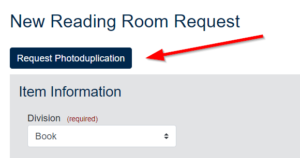 click the Request Photoduplication button to switch