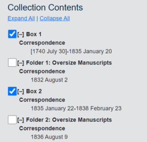 checkboxes