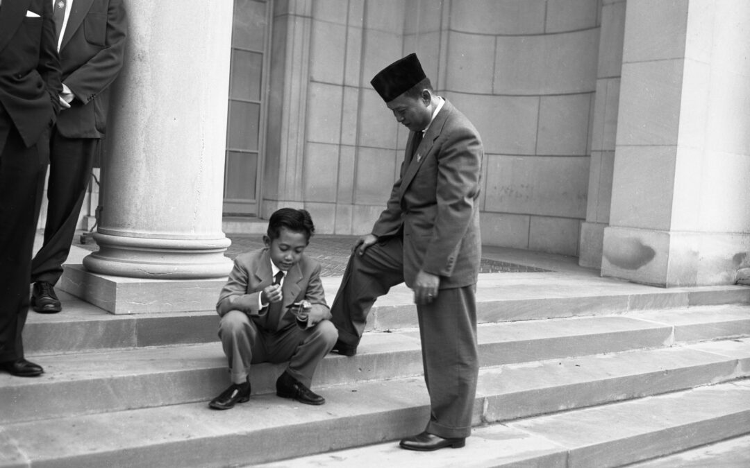 May 1956: President of Indonesia receives honorary degree