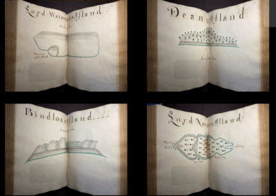 Maps of 4 re-named islands