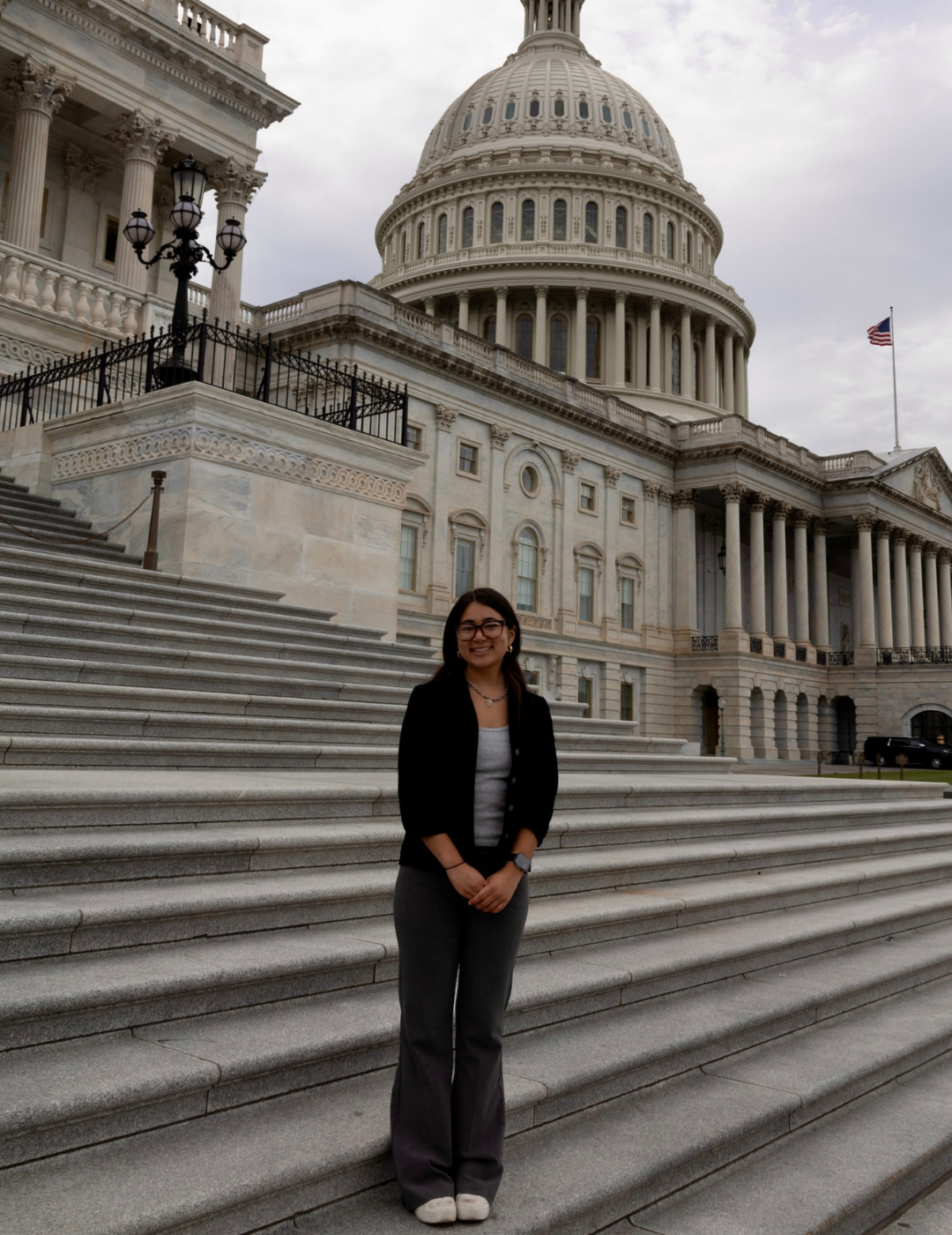 Madison Lay at the Capitol Building.