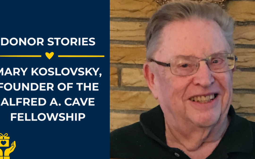 Donor Stories: Mary Koslovsky