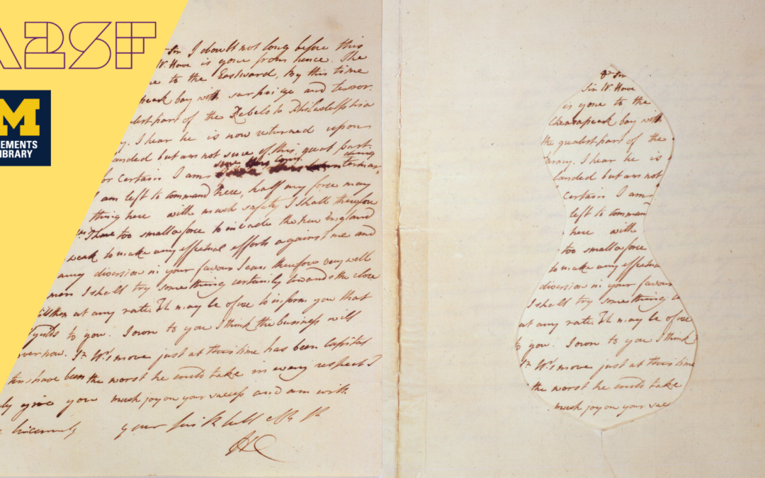 Revolutionary War Spy Letters