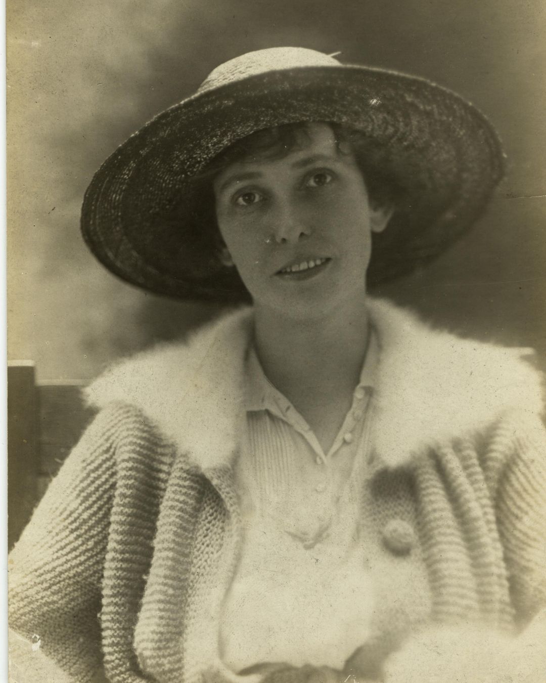 Florence Romaine Smith A portrait of Florence, possibly at the age of 40-50, captured in the 1920's-30's.